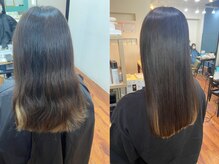 シエル ヘアーメイクアップ(CieL hair make up)の雰囲気（beige/after。お悩みのクセ毛も髪質改善ストレートで解決◎）