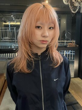 デコ(DECO) layer-cut　orange color