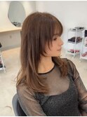 ワンカールでできる【顔まわりハッシュレイヤー】