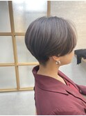 ユニセックスハンサムショート＊襟足スッキリ 耳かけも◎
