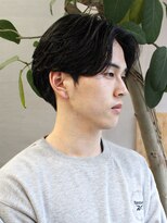 ニュアンスパーマフェザーパーマメンズカット