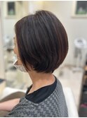 大人ショートボブ