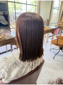 ボブの美髪矯正
