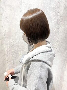 ジーナ 福岡天神(Zina) [Zina福岡天神]ボブ/ワンカール/簡単スタイリング/前髪/似合わせ