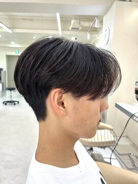 ニコ トウキョウ ヨコハマ(nico) マッシュ/韓流ヘア/ニュアンスパーマ/毛流れパーマ