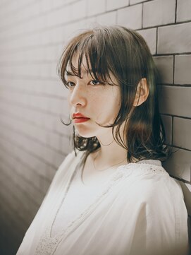 ドゥーア 代官山(Door) #ミディアム#レイヤー#フェイスレイヤー#外ハネ#毛先パーマ