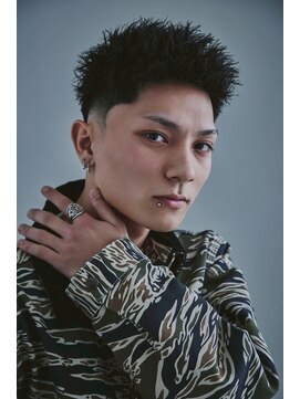 デン 仙台店(DEN) 仙台　メンズカット　スパイキーショートフェード