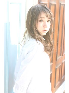 ワースホワイル(WORTH WHILE) クラゲヘアーオリーブグレーココアベージュインナーブリーチ