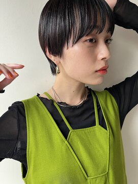 グリーン 町田(green) 【short】黒髪×丸みショート