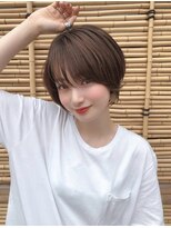 サンドパールス 仙台店(sand PALCE)&nbsp;髪質改善/大人ガーリー/似合わせカット/ショートボブ/前髪/仙台