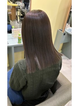 ロンドリゼル 札幌(Lond RiseL) *大人ガーリー アッシュグレーくびれレイヤー