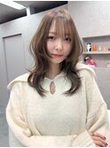 オリーブベージュ*レイヤーカット