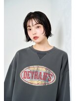 コートフィールエー(CO_T feel.a)&nbsp;垢抜けミニボブ】黒髪でも重くない！タイトな艶髪ボブ