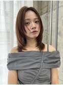 ミディアムスタイル/レイヤーカット/前髪/表参道/髪質改善