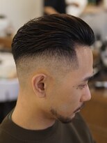 ザチョップショップ キチジョウジ(THE CHOP SHOP KICHIJOJI)&nbsp;オールバックスキンフェードカットシェービング吉祥寺理容室