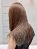 ☆プレゼント付き☆最上級の質感☆髪質改善縮毛矯正+プレミアムTR+カット