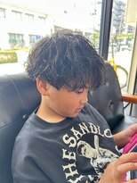 段 kidsパーマはかわいいしイケメンになれる