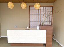 ニュイ(nuit)の雰囲気（和サロンｎｕｉｔの受付です♪）