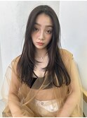 ミルクティーベージュロングレイヤーカット/渋谷