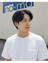 ノーマ(no-ma) 【センターパート】直毛・毛流れが出にくい方に