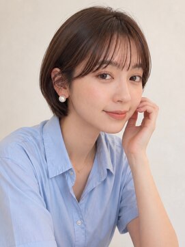 トリッカ シブヤ(TRICCA SHIBUYA) 大人ショート/ショートボブ/ナチュラルブラウン/小顔カット/艶髪