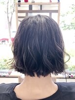 美容室 椿家(ツバキヤ) 切りっぱなしボブ。