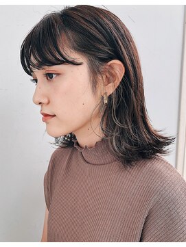 ガーデントウキョウ(GARDEN Tokyo) 【GARDEN 田中麻由】耳掛け外ハネ毛先パーマヘア