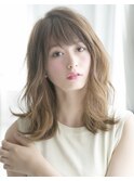 Lond吉祥寺【千田大地】フォギーベージュレイヤーミディアム