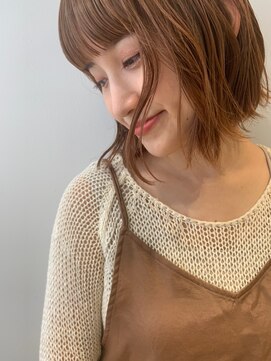 エミィ(emme) 【emme】オン眉×ナチュラルボブ［立川/立川駅/髪質改善］