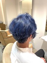 ヘアアンドメイク オプシス(Hair&Make OPSIS) ダブルカラーで、鮮やか”ネイビーブルー”♪