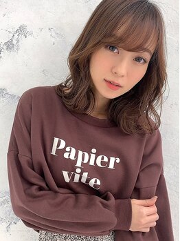 シェノン 近鉄奈良店(CHAINON)の写真/【奈良◇近鉄奈良店】カット＋プレミアカラー＋色持ちTr￥8980（可愛すぎる外国人風ショートカジュアル）