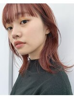 ミンクス 青山店(MINX)&nbsp;外ハネおしゃれ暖色系カラー