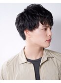 10代20代 ヘムライト くせ毛カット クラウドマッシュ ミニウルフ