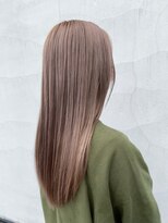 レフ(LEF)&nbsp;【オダオススメ！】ケアブリーチ×ミルクティベージュ