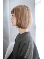 トランクイルバンカ(TRAN9UIL BANCA)&nbsp;20代30代40代　ハイトーン艶々ボブ【近江八幡】