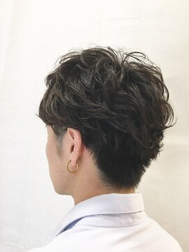 ブロッサム 東久留米店(Blossom) 無造作マッシュメンズショート☆マットカラーデジタルパーマ