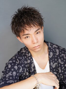 アルファ 新宿(alpha) フェザーパーマ/刈り上げセンターパート/サーフカール[新宿]