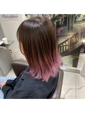 アールモンドヘア新世界 ♯グラデーションカラー