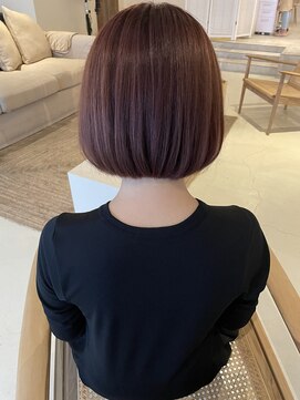エリス キョウバシ(Eliss) おさまりボブ×ベリーブラウン