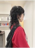 ロングウルフ/パーマ
