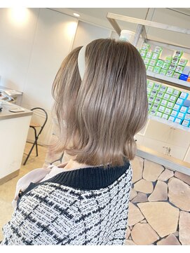 ファンド 千葉(fand) ヘーゼルベージュ/タッセルボブ/韓国ヘア/千葉/MANAMI