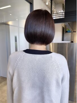 サロウィン 池袋(SALOWIN) 大人ショートボブ × 髪質改善 #049