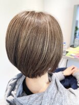 ストフ(stof)&nbsp;ハイライト/丸みショート/大人ショートボブ/ショートカット