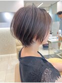絶壁解消/大人可愛い/ひし形/小顔/30代40代◎ショートボブN