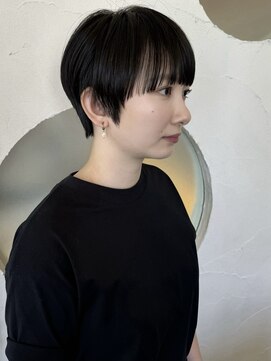 ヘアメイク シンズ レインボー(Hair Make SHIN'S RAINBOW) ショートボブ/大人巻き/ぷつっとボブ/ナチュラルモード/高松