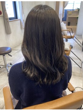 ラボヌールヘアーグレース 門前仲町店(La Bonheur hair grace) オリーブ/グレージュ/オリーブベージュ/イルミナ/イルミナカラー