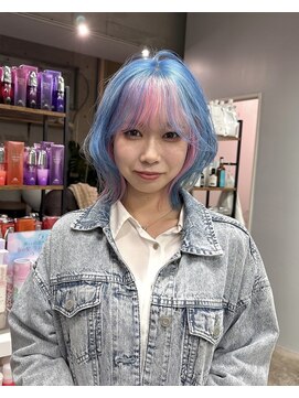 ウーフ(U-fu) デザインカラー/インナーカラー/ハイトーンカラー/ダブルカラー