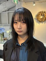 アクアオモテサンドウ(ACQUA omotesando) bミディアムウルフレイヤーカットハッシュカットハイレイヤー