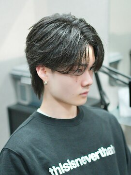 スラッシュ(SLASH) 曲がる縮毛矯正/センターパート/カルマパーマ/ダウンパーマ/姫路