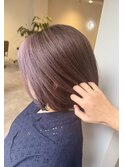 フェイスフレーミング＋ハイライト　ラベンダーベージュ